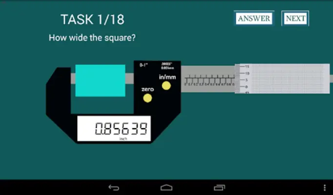 Micrometer Digital android App screenshot 0